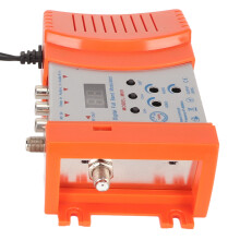 AV zu RF-Adapter PAL/NTSC VHF/UHF Digitalanzeige EU-Stecker