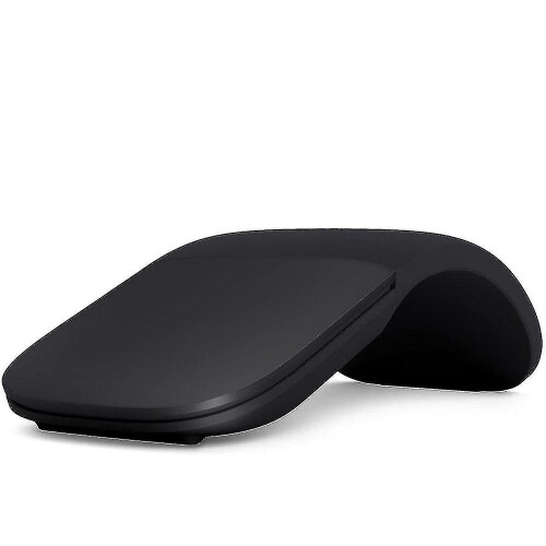 Foldable Bluetooth Mouse with Vertical Touch Scroll, Compatible with Laptop Tablet Smartphone, Ultra-Thin Portable Arc Design for Multi-System Use 2