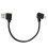 Adaptador Cabeça de USB A para Micro USB com Ângulo Retto 24cm, Compatível com Celulares e GPS, Cabeamento de Dados e Carregamento 1