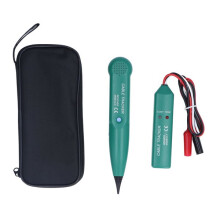 Wire and Cable Tracer, 1.5kHz Transmitter 100-300kHz Receiver for Line Installation and Maintenance, Plastic Tool