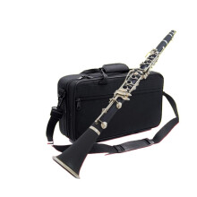 Professional Bb Clarinet in B Flat Key 17 Keys Synthetic Wood for Beginners and Students