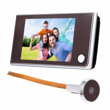 Wired Video Doorbell for Home, 3.5-inch Colour LCD Monitor with Wide Angle Lens
