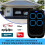 4-in-1 Multi-frequency Copy Remote with Rolling Code Fixed Code, Stores 4 Codes Wide Compatibility for Garage Doors Gates 1