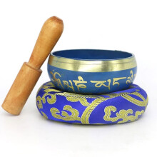 Handmade Tibetan Singing Bowl Copper Meditation Bowl for Yoga with Rich Resonant Tones