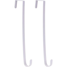 Steel Over Door Hanger for Wreaths, 15 Inch Length with 10 Pounds Capacity for Doors and Door Frames