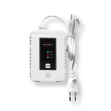 Gaslekdetector met hoorbaar en visueel alarm, gecertificeerd GS-8K-model voor huisveiligheid, voldoet aan de GB15322 EN50194 UL1484-normen.