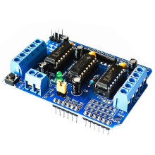 Shield Controlador Motor L293D compatible con Arduino UNO Mega2560, maneja 4 motores DC y 2 motores paso a paso
