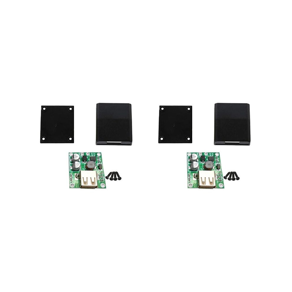 2X Solar Panel Power Bank Usb Charge Voltage Controller Regulator Power Supply With Case 5-20V Input 5V 2A Output 6033705693110