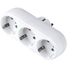 Adaptateur de Plaque Murale Sans Vis pour Prises Britanniques, Blanc 250V 16A Résistant à la Chaleur