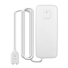 Wifi-waterlekmelder, draadloze sensor met app-meldingen, werkt op batterijen.