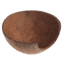 New Reptile Hide Natural Coconut Shell Lizard Spider Small Animal Cave House