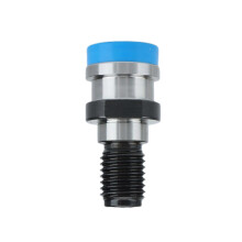 BT40 to NT40 Tool Holder Adapter with M16 Drawbar Thread, Metal Construction, Silver Colour for Machine Tool Compatibility