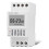 Rail Mounted Time Switch with Digital Clock, 16 Programmes 8 Daily ON/OFF Groups for 220V AC Control Panels, White 1