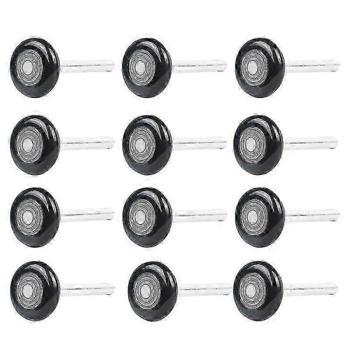 Quiet Durable Garage Door Rollers, 2 Inch Nylon Rollers with Sealed Bearings for Smooth Operation, 12 Pack 1