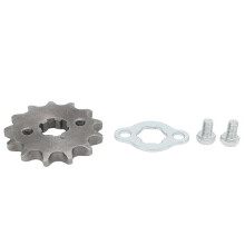 ATV Front Drive Sprocket for TaoTao 50cc Chinese ATVs, 13 Tooth 17mm Steel Sprocket, Direct Replacement Sprocket Kit