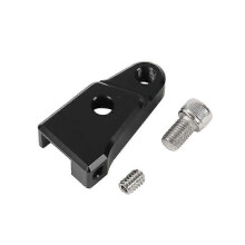 Cambio assistito compatibile con Harley Touring Dyna Softail Twin Cam - Precisione di cambiata migliorata, lega di alluminio nera