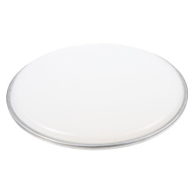 10 Inch White Dual Layer Snare Drum Head Replacement, Durable Noise Reduction Drum Skin for Enhanced Bass