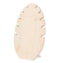 Wooden Display Stand with Grooves for Jewellery Organisation, Detachable Adjustable Support and Home Decor