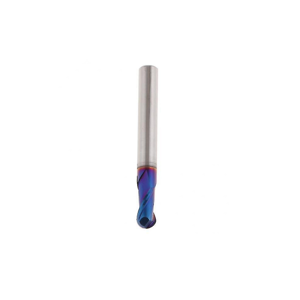 Carbide Ball Nose End Mill, 3-Flute, 3Mm Cutting Radius, High Precision For 3D Relief Carving Slotting 6901508453081