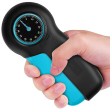Digitales Handkraftmessgerät, maximale Griffkraftmessung bis 55 kg, Vier-Finger-Design für Unterarm- und Handgelenksübungen