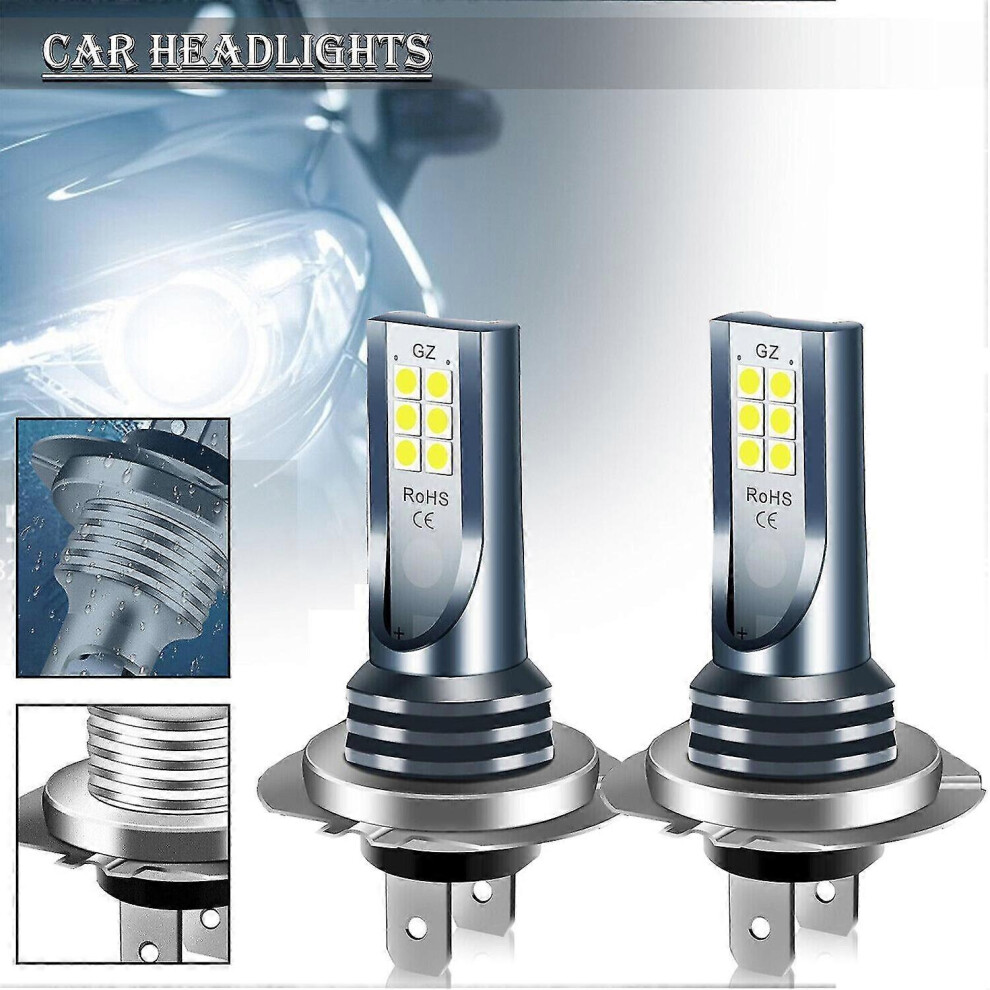 H7 Led Fog Compatible With H7 110W High Brightness For Improved Visibility In Fog Rain Light 6901508474048