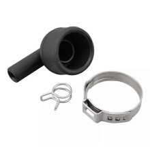 Motorcycle Fuel Tank Corner Piece Compatible with KTM 150-300 EXC 2020-2022, High Temperature Resistant Rubber, Mounting Hardware Included