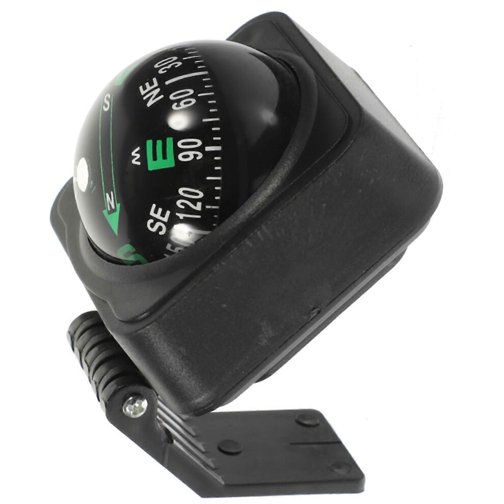 Vehicle Compass, Dashboard Mounted With Abs Acrylic Construction For Navigation In Car And Boat 6901508599888