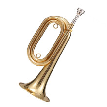 B Flat Professional Brass Trumpet with Warm Flexible Sound and Smooth Valves for School Performance