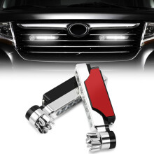8 LED High Brightness Car Lights Compatible with Subaru R1 R2 Trezi - Wind Energy Powered - Adjustable Mounting Bracket