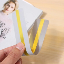 Plastic Reading Guide Strips 19cm Yellow, Set of 10 for Enhanced Reading Focus, CE Marked for Home Classroom Office