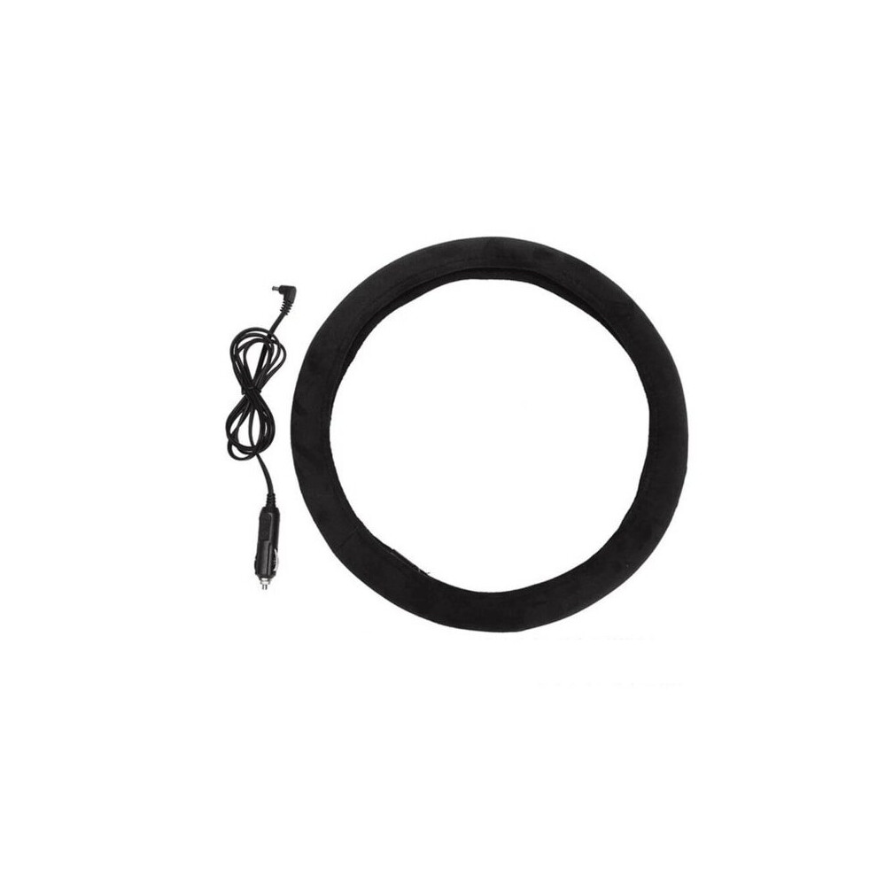 37-38Cm Steering Wheel Heater Cover Compatible With 12V Car Far Infrared Thermal For Cold Weather Driving 6901508507722