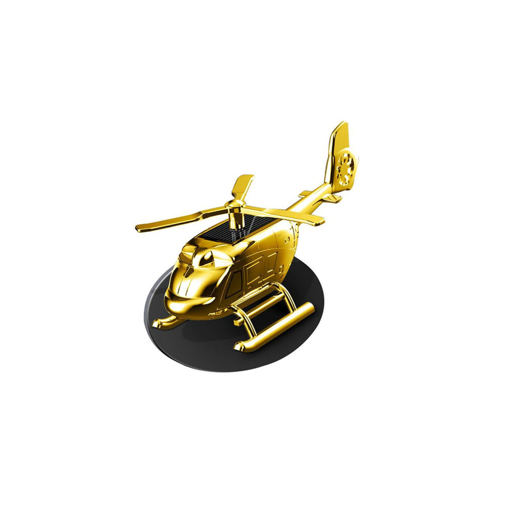 Helicopter Car Air Freshener, Solar Powered With Rotating Blades, 100G Aromatherapy Diffuser For Vehicle 6901508504219
