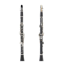 B Flat Clarinet for Beginners ABS Plastic Student Instrument with Case Smooth Key Response