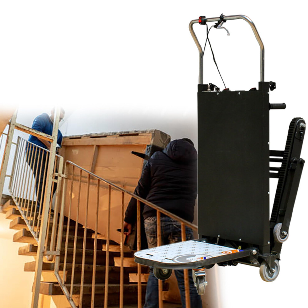 Electric Stair Climbing Hand Truck, 1100 Lb Capacity Heavy Duty Stair Climbing Dolly For Furniture 9169991364735