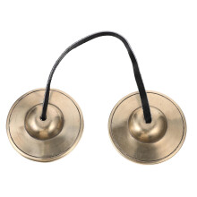 Handcrafted Tibetan Tingsha Cymbals Copper Bell for Yoga Meditation with Clear Resonant Tone