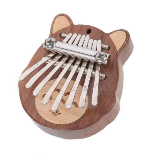 Kalimba Mini Maple Thumb Piano for Beginners with Expanded Tonal Range and Compact Design