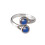 September (Sapphire) Double Birthstone Ring 1