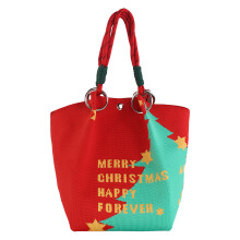 (Christmas Tree) Women\'s Knit Tote - Lightweight Shopping Bag (50)