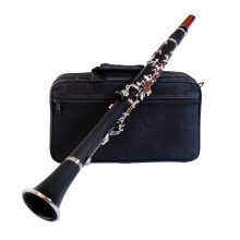 Professional Bb Clarinet 17 Keys with Two Mouthpieces and Carrying Case for Beginner Students