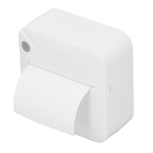 Mobiele bonprinter met batterijvoeding en draagbaar ontwerp, thermische printer voor etiketten, lijsten en QR-codes.
