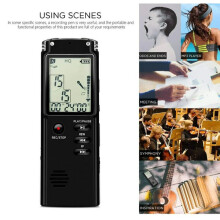 32GB Digital Voice Recorder with 15H Battery for Phone Call Recording Lectures, MP3 Audio Recorder
