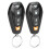 Keyless Central Locking Kit with 3 Button Remote Control, 60-80 Metre Range Compatible with 405-L401 for Remote Lock Unlock 1