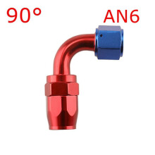 AN Aluminium Swivel Hose End Compatible with Universal Models, Leak-Free Seal Reusable Connector for Oil, Fuel, Coolant Lines