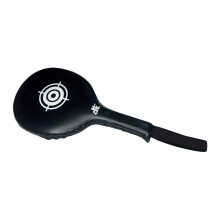 (Black, Single reaction target) Boxing Punch Pads - Durable Shock Absorption (50 chars)