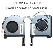 Ventilator vervanging compatibel met ASUS TUF FX705 FX505 FX95G Laptop, 5V 4-Pin borstelloze motor kit P/N 13NR00S0M09011