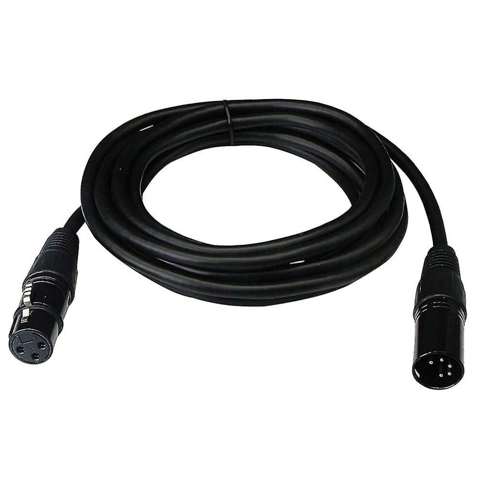 Dmx Adapter Cable 3M, 3-Pin To 5-Pin Xlr With Anti-Interference For Lighting Control Data Transmission 6901508432307
