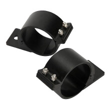 Suporte de Montagem Abraçadeira 76-81mm, Compatível com LEDs e Barras Protetoras para SUV, Pickup, ATV, Preto