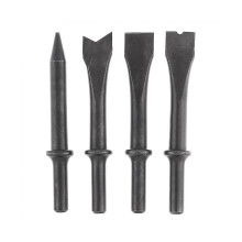 Hochleistungs-Druckluftmeißel-Set, 4-teilig, 125 mm, für Reifenreparatur, Metallumformung, allgemeine Einhämmerarbeiten und Rostentfernung