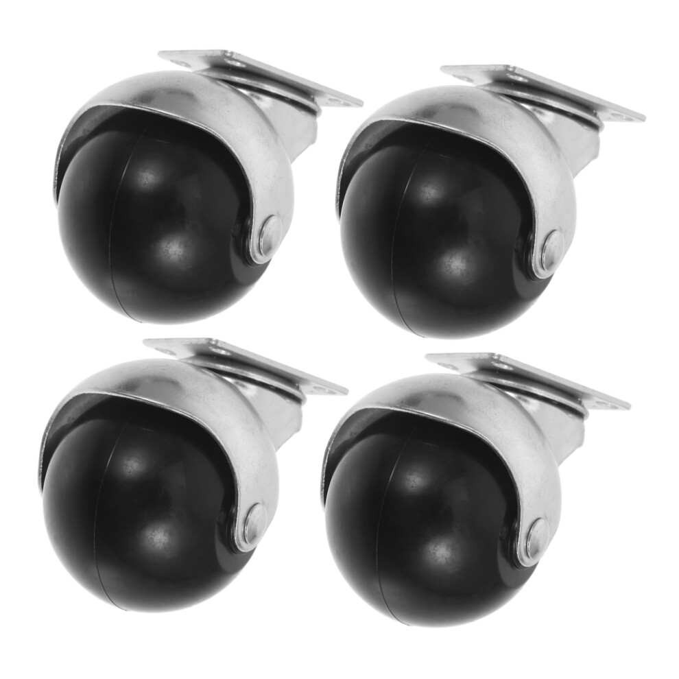 4Pcs Heavyduty Silent Swivel Caster Wheels For Furniture Desks Tables Sofas Floorfriendly 9174973286219