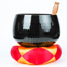Handmade 5 Inch Tibetan Copper Singing Bowl for Meditation, Yoga and Healing with Clear Resonant Tones